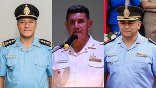 Rubén Castro, Carlos Heredia y Germán Videla eran autoridades del sistema de Seguridad y Emergencias de San Juan. Rubén Castro, Carlos Heredia y Germán Videla eran autoridades del sistema de Seguridad y Emergencias de San Juan.