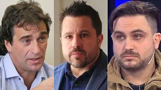 Gabriel Solano, Martín Tetaz y Ramiro Marra.