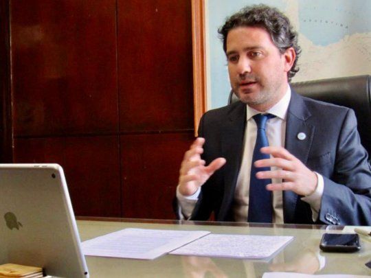 Francisco Cafiero durante la aperta del segundo año de EDUA