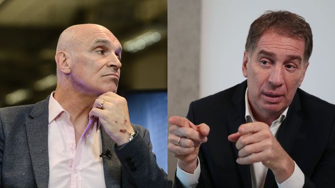 José Luis Espert y Diego Santilli. 