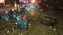 siete heridos y un bebe fallecido tras el choque multiple en ruta 2
