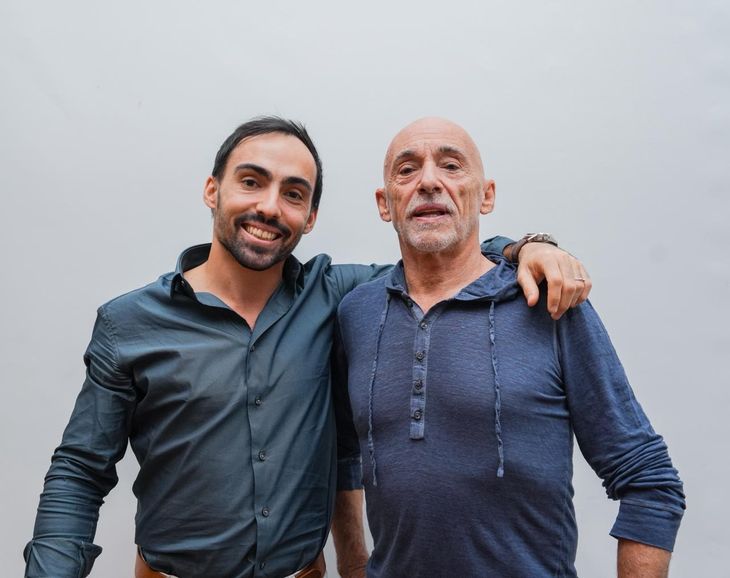 Alberto Bollati, fundador de Algabo, junto a su hijo Andrés, director de Operaciones de la pyme familiar. Alberto Bollati, fundador de Algabo, junto a su hijo Andrés, director de Operaciones de la pyme familiar.