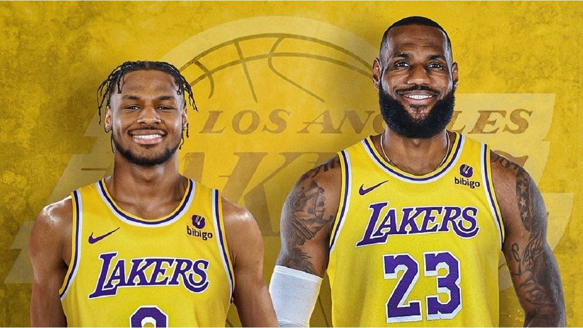 Histórico: los Lakers draftearon al hijo de LeBron James y jugarán juntos  en la NBA