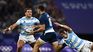 The Pumas, booed and defeated by France.