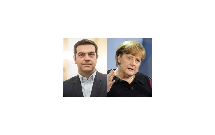 Alexis Tsipras y Angela Merkel mantuvieron un diálogo telefónico por cerca de 50 minutos.
