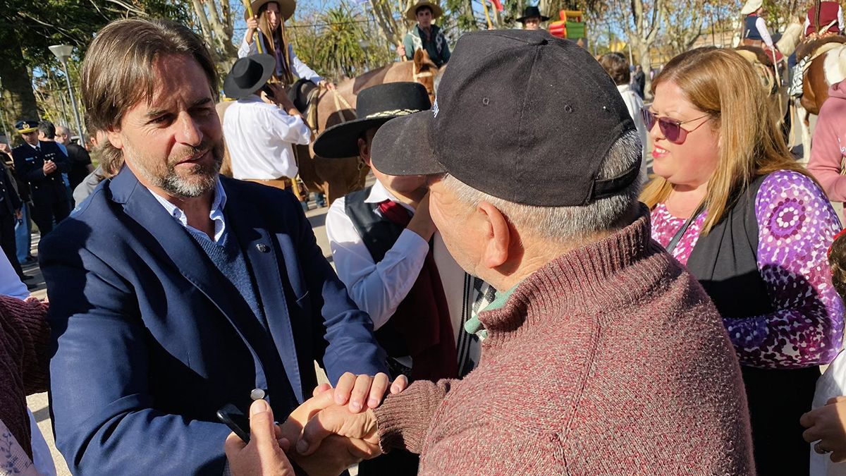 Lacalle Pou defended his management and said that the taxes did not go to failed projects