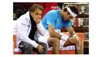 Del Potro no pudo con Ferrer y ahora Argentina depende de una hazaña.