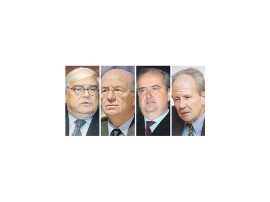 Héctor Méndez, Paolo Rocca, Luis Pagani, Carlos E.Wagner