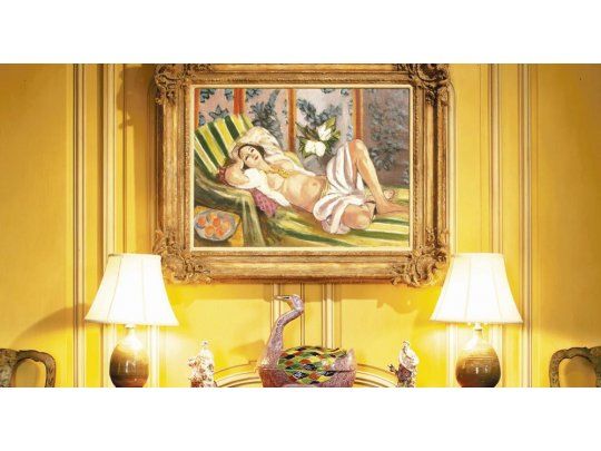 Matisse. “Odalisque couchée aux magnolias”, en el domicilio del magnate y filántropo en Nueva York.