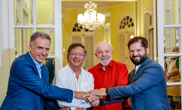 Gustavo Petro es una de las referencias regionales de los gobiernos progresistas o de izquierda.