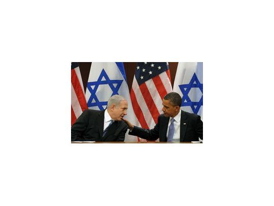 Benjamin Netanyahu junto a Barack Obama.