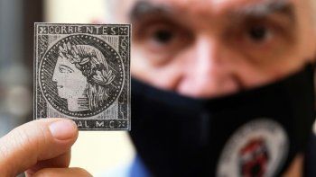 Se cumplen 165 años de primer sello postal argentino