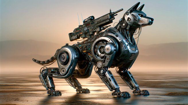 Los perros robot prometen revolucionar el ejército chino