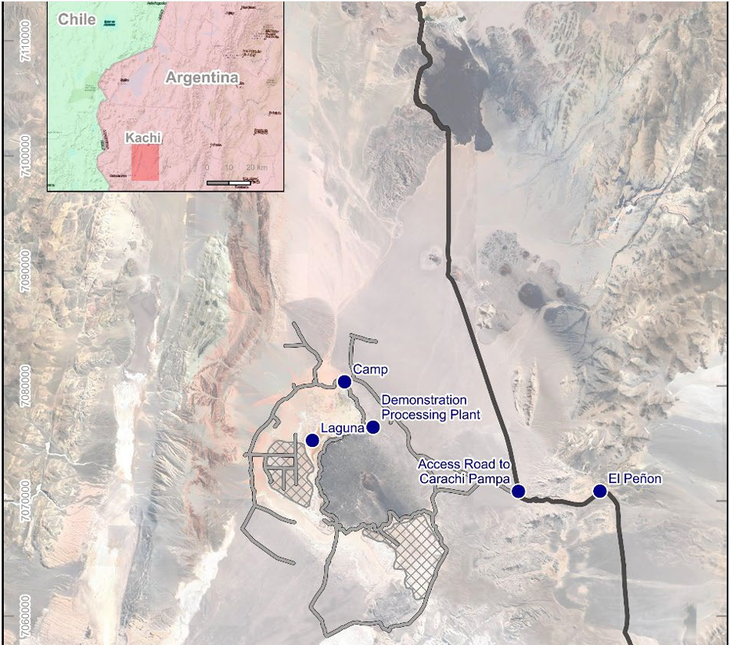 Un estudio actualizado de Lake Resources sobre el proyecto Kachi elevó el recurso total a 11,1 millones de toneladas de carbonato de litio equivalente (LCE). Un estudio actualizado de Lake Resources sobre el proyecto Kachi elevó el recurso total a 11,1 millones de toneladas de carbonato de litio equivalente (LCE).