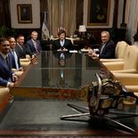 Thiel volverá a reunirse con Milei este jueves. Thiel volverá a reunirse con Milei este jueves.