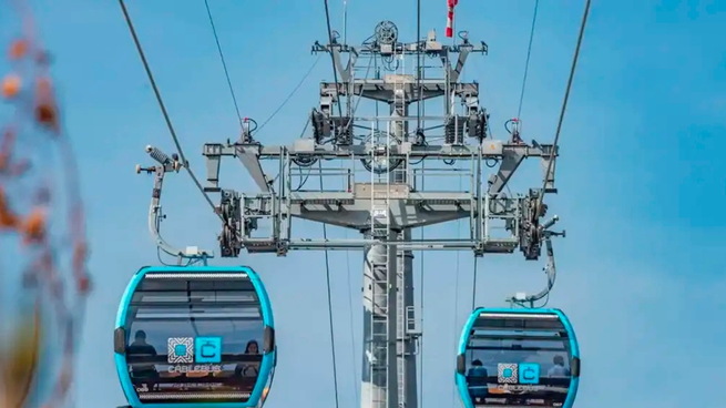 Hoy inicia la construcción de tres estaciones del Cablebús en Puebla.&nbsp;