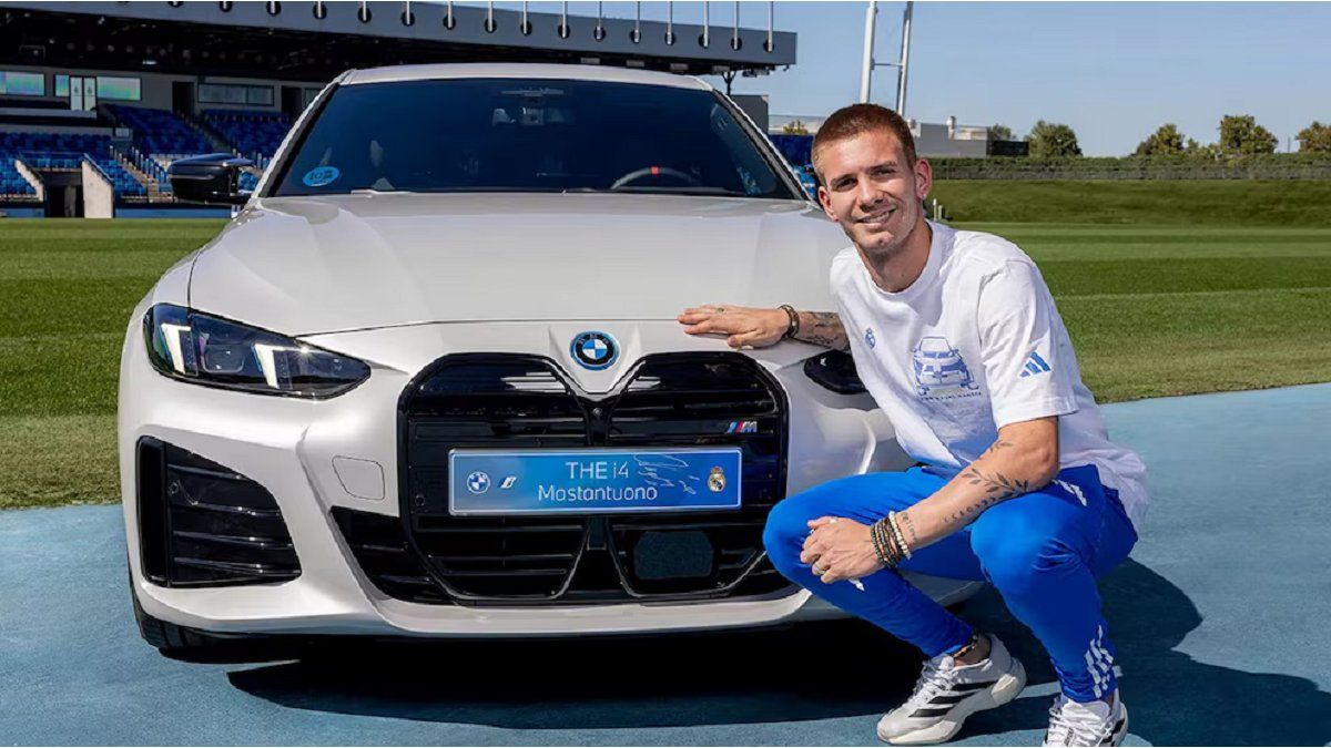 The millionaire car that Real Madrid gave to Franco Mastantuono