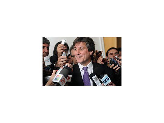 Amado Boudou defendió el Presupuesto 2010.