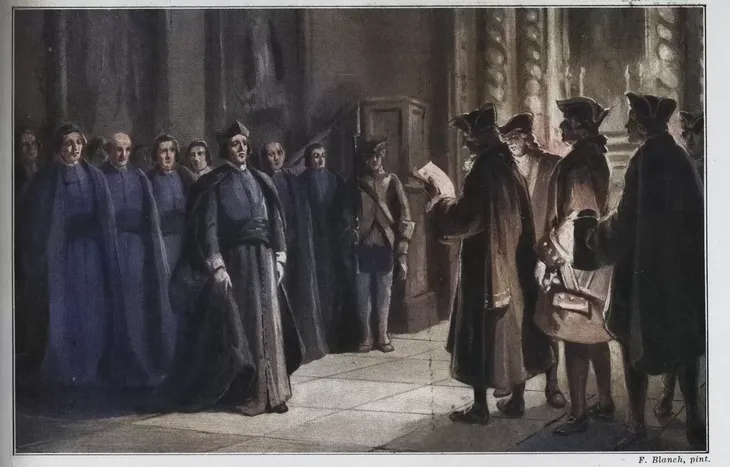 En 1767, se publica en España un bando ordenando la expulsión inmediata de todos los jesuitas en América. En 1767, se publica en España un bando ordenando la expulsión inmediata de todos los jesuitas en América.