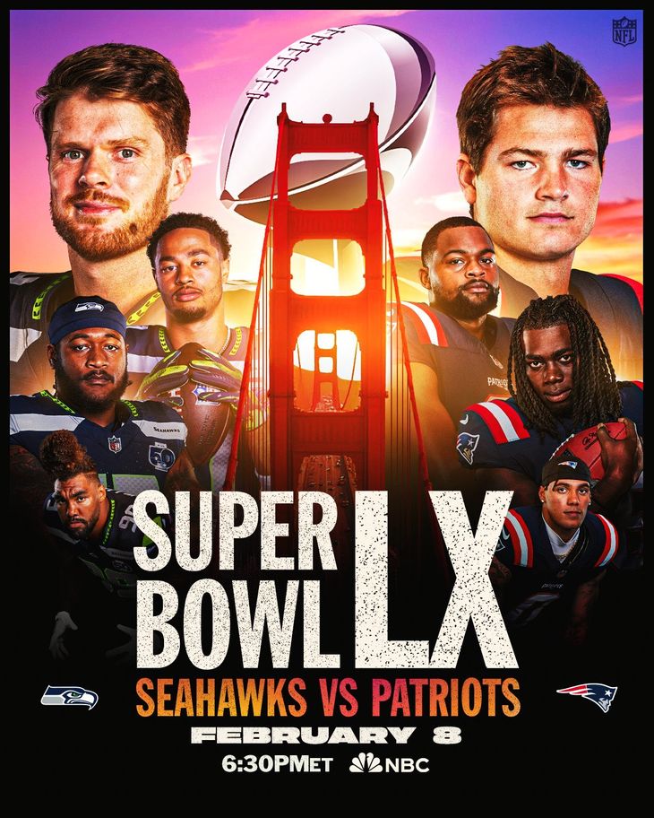 Los Seahawks estarán en la final del Super Tazón por cuarta vez al convertirse en los campeones de la NFC y se enfrentarán a los New England Patriots que se convirtieron en campeones de la AFC. La definición del Superbowl LX será el 8 de febrero. Los Seahawks estarán en la final del Super Tazón por cuarta vez al convertirse en los campeones de la NFC y se enfrentarán a los New England Patriots que se convirtieron en campeones de la AFC. La definición del Superbowl LX será el 8 de febrero.