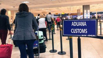Aduana recaudó 7,5 millones de pesos por bienes de lujo desde España.&nbsp;