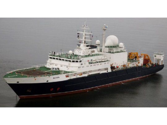 Los dos nuevos contactos fueron advertidos por el buque ruso Yantar, el único extranjero que todavía opera en la zona