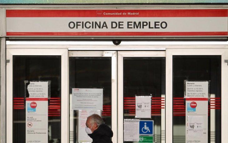 El coronavirus provocó la mayor destrucción de empleos en la historia de España.