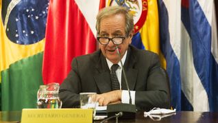 Sergio Abreu, actual secretario general del Aladi y ex canciller y ex ministro de Industria del Uruguay.