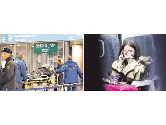 Muerte, sangre y tensión ayer en el aeropuerto moscovita de Domodédovo. El terrorismo del separatismo islamista del Cáucaso es el gran sospechoso de la nueva tragedia.