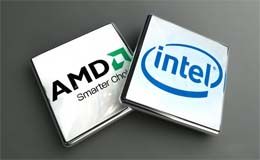 Intel y AMD.