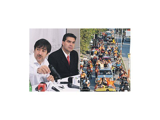 Los candidatos de la Alianza Frente de Todos y Chaco Merece Más cerraron ayer sus respectivas campañas.