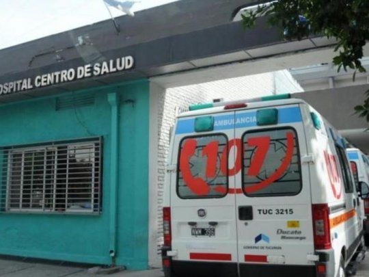 El hospital donde se encuentra internado el agente baleado.