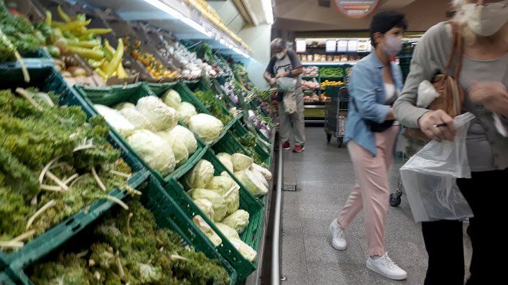 Inflación: se aceleró suba de alimentos y ya acumulan casi 5% en agosto