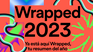 Spotify lanzó Wrapped 2023.