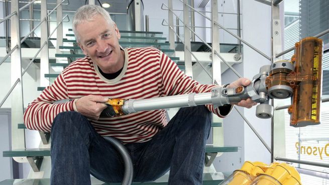 James Dyson, el hombre que transformó la industria de los electrodomésticos.