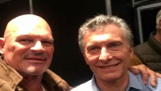 Alfa, Macri, y un mensaje para Romina.&nbsp;
