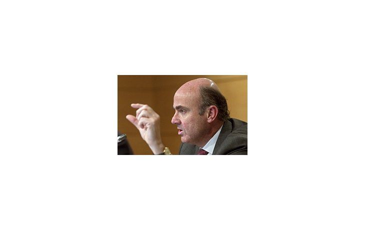 El ministro de Economía español, Luis de Guindos