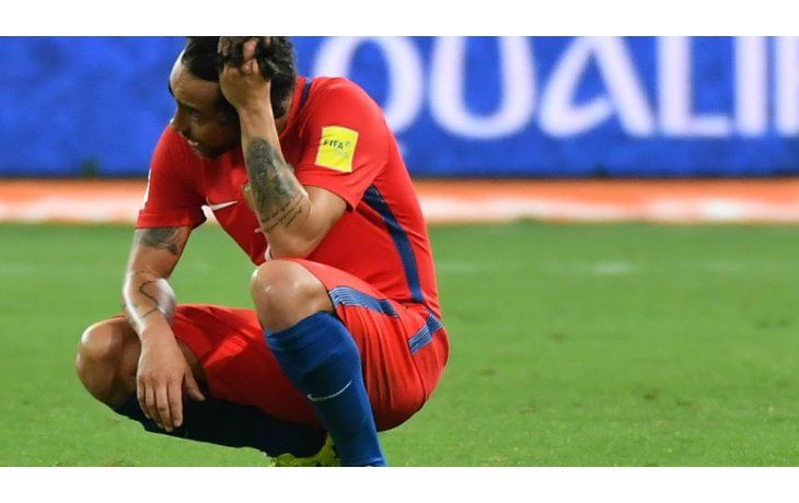Chile quedó afuera de Rusia 2018.