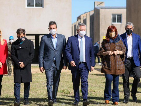 El presidente Alberto Fernández y la vicepresidenta, Cristina Fernández de Kirchner.