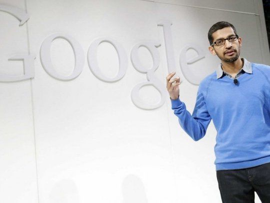 Sundar Pichai, CEO de Alphabet y Google.