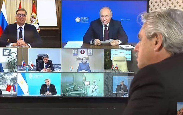 Gira por Rusia: Alberto Fernández se reúne con Putin