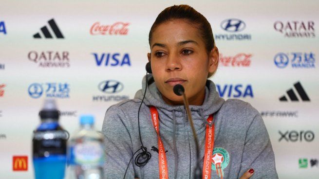 Ghizlane Chebbak, capitana de Marruecos