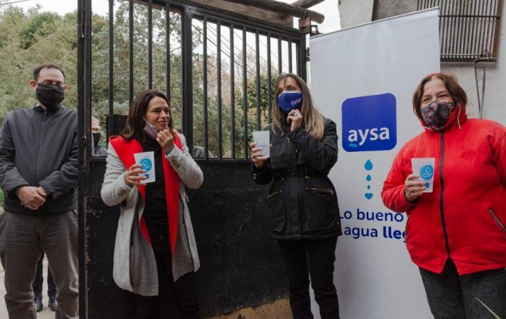 Malena Galmarini en Tigre.
