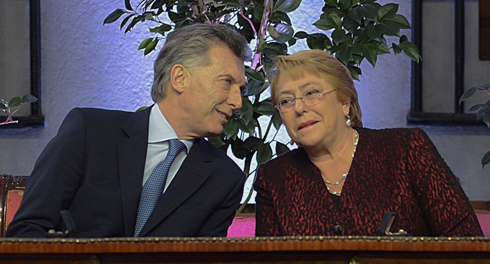 Junto a Bachelet, Macri resaltó que convergencia Mercosur y Alianza del Pacífico es un camino natural (foto 1)