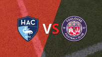 le havre ac le gano 1-0 a toulouse