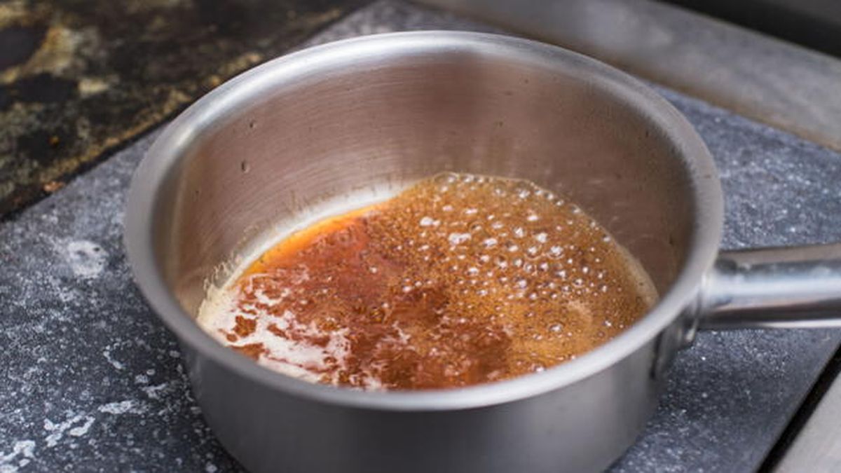 The homemade trick to clean burnt caramel on a pot without damaging it The homemade trick to clean burnt caramel on a pot without damaging it