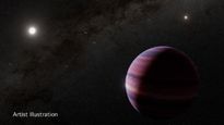 La NASA desarrolló una imagen ilustrativa del exoplaneta descubierto.&nbsp;