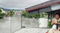 Inundaciones en el condado de Hualien, Taiwán, el martes