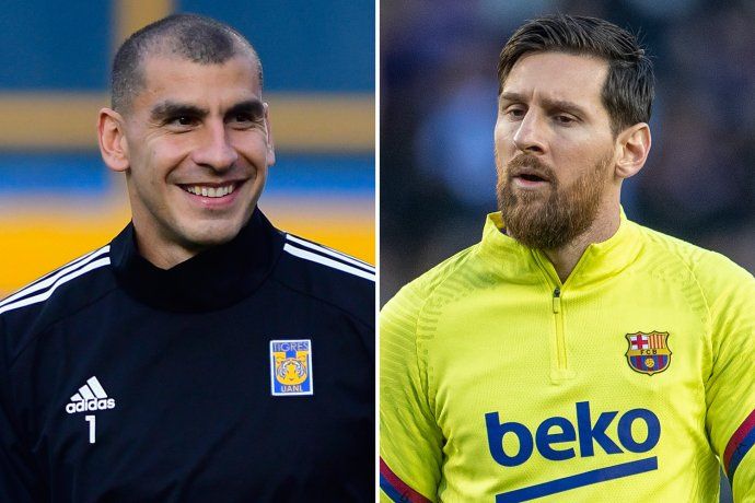 Lionel Messi por un extraño motivo un día 