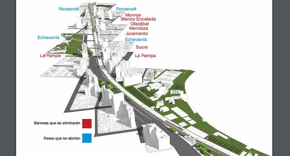 Cómo es la obra del viaducto Mitre que eliminará barreras en Belgrano, Núñez y Palermo